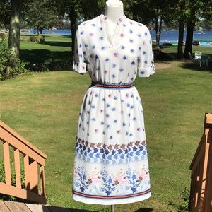 1970’s vintage Leo butterfly dress 13